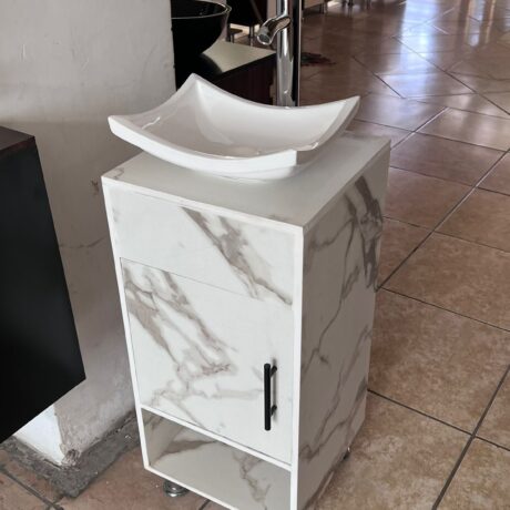 Mueble Lavabo White Marble